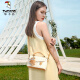 Bolsa de carpintería (Tucano) Bag Women's 2025 Color Crossbody Bag de color ondulado Bolso de hombro Garto de cumpleaños práctico