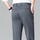 Pier Cardan trousers men's spring and summer thin middle-aged men's high elastic non-iron comfortable straight pants casual breathable suit pants F9906 blue 32 (2.5 feet waist circumference)