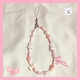 
Beiyipin ins style beaded mobile phone case chain niche mobile phone lanyard cute ccd pendant camera hanger chain anti-fall girl cartoon cute hand pendant pink mobile phone lanyard wrist