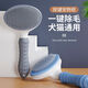 Lihao cat comb to remove floating hair, combing brush, dog hair removal, cat hair removal tool, cleaning long-haired pet, cat and dog supplies, best-selling model - gray, one-click hair removal, pet needle comb