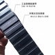 Jiang Zhiai stair climber special rubber track 1700mm wide 35/134 teeth thickened wear-resistant anti-slip rubber track up and down stairs dark gray 1700/35 134 B two