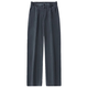 Jeanswest Lycel Tennis Casual Hosen für Männer Sommer lose Hosen vielseitige Männer haben dünne gerade Eisseide Schwarz M.