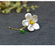 Pure Baroque high-end design niche brooch high-end corsage women's retro Korean accessories suit