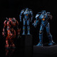Kuiying (Kuiying) Neca Pacific Rim Mecha Model Toy Revenge Wanderer Double Blade Eureka Storm Osnamentos rojos 679- [Melancholy Romeo] [Caja de regalo exquisita (NECHA a la gente)]]