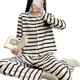 Gemas coloridas Pajama de seda de leche para mujeres estilo coreano estilo fragancia pequeña ropa delgada de dos piezas Guangzhou 13th Line KKH-12401 170 M