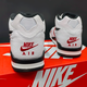 Nike (NIKE) men's shoes new sports shoes AIR FLIGHT 89 air cushion casual shoes AJ4 brothers practical basketball shoes FD9928-101/AJ4 brothers/white and red 44