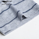 Seven Wolves Vaters Day Kleidung Sommer Herren-T-Shirt Kurzarm Personalisierte reife Eis mercerierte Baumwoll-T-Tong-alte Vater mit echter Tasche 9928 Weiß M 165