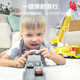 Idol Cat (Idol Cat) Track Alloy-Auto-Puzzle-Spielzeug für Jungen Geburtstagsgeschenke für 3-6 Jahre alte Jungen und Babys Kindertag Crane [2 Alloy Car + Off-Road Vehicle + Exquisite Geschenkbox] [Gleiches Modell für Sam] kann Wasser für zwei, drei, vier, fünf und sechs Jahre sprühen