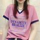 Muxiya (muxiya) [1835 personas coleccionan] Camiseta de manga corta de calidad de calidad 2025 Nuevo verano de estilo coreano de verano Ins suelto cóncavo de alta gama e impresión convexa 834 gris L Recomendado 90-105Jin [Jin equivale a 0.5 kg]