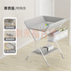 HoneySeed Tragbar/Honeyadad Child Badewanne integriertes multifunktionales Neugeborenen-Baby-Windelbasis grau (150 bis 165 cm Höhe)