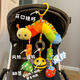 Jingruo Baby Spielzeug Kinderwagen Anhänger Regenbogen Bett Glock