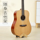 Baiyifang Bieyefon tragbare Gitarrenplatzierung Rack Floor-Guitar Rack Folk Guitar Rack vertikaler Bracket Klassische Ukulele-Klammer groß (Folk-Gitarren-Rack)