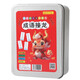 Chucan Magic Bean Shenghuo Idiom Solid Dragon Poker Card Card Tarjeta Kindergarten Estudiantes de la escuela primaria Conocimiento Tarjeta de energía Toys U [Box de hierro] Idiom Solid Dragon 480