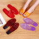 Yunyouli (yunyouli) summer women's crystal sandals comfortable flat heel PVC slippers 1478 brown 36