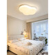 Wrigley Schlafzimmer Leichtcreme Stil 2025 Neue Wolke volles Spektrum Augenschutz Deckenleuchte Einfacher moderner Raum Hauptlicht 1W Volles Spektrum RA9737cm/Drei Farbsegmentierung/