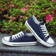 Chaussures en toile à couple pastoral européen pour hommes 2025 Été Nouveaux chaussures de sport décontractées pour hommes à la mode et polyvalente (PJ) 6621 Blue 43