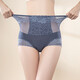 
Perfect couple [4 pairs] Women's underwear, women's sexy lace, high waist, belly-tight, no marks, women's large-size girls' briefs, Nordic blue + retro red + yam pink + black L (suitable for 90-120 Jin [Jin equals 0.5 kg])