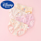 Disney Children's Sous -wear Girls Girls Triangle Coton Shorts Children's Medium's Medium-Garn's Class's Class Cotton Summer Thin Style Sans cul 751 + 753 Triangle [confortable] 4 pièces 185 2xl Taille Poids 45-65 Jin [Jin équivaut à 0,5 kg] corps 130-14