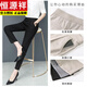 
Hengyuanxiang Harem Pants for Women Summer Thin 2025 New Nine-Cubic Cotton and Line Women's Pants Small Foot Trousers Ice Wire Eight-Cubic Leisure Pants 826 Apricot (Nine-Cubic) L 28