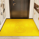 ZOCI entrance floor mat entrance door mat household door mat wipeable pvc Chinese golden Fengshui door without scrubbing port Fulu Ankang-Golden-12161 120*160cm [Washing all body without fear of sludge]