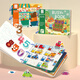 Wangfeng Baby reißen Buch Aufklärungsbücher Ruhige Hand reißen Buch frühes Unterrichten von Klettverschluss und Einfügen von Kinderspielzeug für Kinder 3-6 Jahre alte Erleuchtungsmodell [Spielen ohne Operation, wenn Sie es bekommen]
