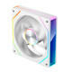 Wanjia Prism 8Pro ARGB fan white positive leaf chassis cooling 12CM fan divine light synchronization 5V 3-pin ARGB PWM temperature control speed regulation