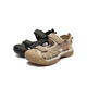Libellule rouge sandales extérieures masculines 2025 Été étouffement doux élastique chaussures de plage à semelle épaisse respirante whl25420 gris noir 43