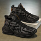 Changxiang Huili Men's Shoes in Summer Nuevos zapatos de malla delgada transpirable versátiles de papá casual con zapatos deportivos al aire libre para hombres rf-aa9909 negro gris 42