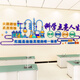 Chengliu Science Laboratory Cultural Wall Autocollant Junior High School Physics Chimie Biology Disroom de classe Décoration murale 3893E Modèle Extra Large