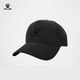 KELME baseball cap for men, peaked cap for women, 2024 new fashion sun hat, outdoor sports hat for couples, black, head circumference 56-60cm, one size fits all