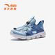 ANTA Children's Sandals Men's and Women's Shoes 2025 Summer New Breathable Water and Land Tracing Shoes Beach Shoes Men's Waterfall Blue/Era Blue-3 28
