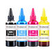 The home is suitable for HP 4825:4826:4829:4828 printer ink 47 ink cartridge ink filling supply 4877. Recommended four colors set (send ink absorbing clip/ink add tool)