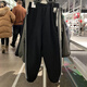 耐克（NIKE）男裤2025春季新款运动裤加绒保暖针织休闲裤卫裤束脚裤长裤 HJ3884-010黑色 S