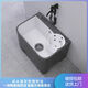
Nordic gray household ceramic mop pool with drain basket mop pool new style balcony outdoor mop pool 11155*37*41 edge gray white