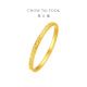 Pulsera de oro de oro roto de Chow Tai Fook (tarifa laboral 1620) 58 mm alrededor de 18.55g EOF1476