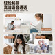 
Mingsheng Home Surveillance Camera Dual Camera Dual Screen Monitor with Night Vision Panoramic 360 Degree No Dead Near Intercom Indoor and Outdoor Globe Monitor AI Humanoid Tracking 15