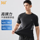 
361 swimming trunks men's swimsuit swim goggles swim cap set fake two pieces anti-embarrassing short-sleeved vacation hot spring swimming equipment