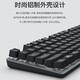 罗技K835 有线TKL悬浮键帽游戏办公多兼容机械键盘 全新未拆封K835 TKL-黑色红轴