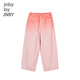Jnby par jnby nouveau style jiangan tissu de tissus pour enfants pantalons droits pantalons denim 25 garçons et filles de printemps 1p1e10550 679 / poudre fluorescent 100cm