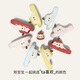 
Chedoir Red Apple Children's Slippers Parent-Child Summer Boys and Girls 2025 New Cartoon Home Non-Slip Bath Slippers Red Apple 22 0 Inner Length 22cm Children about 34-35 feet wear