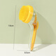 Amor Dog Bath Brush Cat Bath Brush Silicone Bath Massage Brush Artifact Dog Bath Shower Gel Special Tool Lemon Yellow