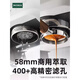 SMVPA14PE3899双锅炉意式全半自动咖啡机家用研磨一体 星光海盐白 (咨询客服有)