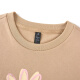 Adidas Femme Summer Souffer et confortable Sports décontractés extérieurs Pur Coton T-shirt à manches courtes KE6196 Couleur de sable chaud 2xl