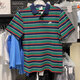 Camiseta Nike (Nike) Camiseta Hombres de primavera y verano Polo de solapa de manga corta de primavera y verano Camisa transpirable Captical de tenis blanco Algodón puro Hombres de manga corta FN3897-410 Rayas azules y verdes M