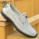 Woodpecker old Beijing cloth shoes men's summer sandals casual breathable sweat-absorbing soft sole anti-slip middle-aged man kicks dad's net shoes 5010-7 camel color net shoes 44