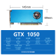 
Songrui Dao Card DP+HDMI interface GTX1650/1060/1050Ti/GT1030/RX550 semi-height graphics card server industrial control OPS mini host small chassis single slot office GTX1050 2G multi-screen office knife card DP+HDMI