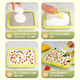 OQD German fried yogurt machine children's small household ice frying machine homemade fruits without plug-in mini ice cream frozen ice cream machine DIY fried ice board internet celebrity ice making artifact peach powder