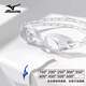 Mizuno (MIZUNO) high-definition anti-fog swimming goggles, unisex, new myopia goggles, swimming cap, swimming equipment, white goggles + swimming cap set (myopia optional), myopia model 500 degrees