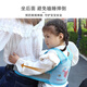 9i9儿童安全带骑电动车摩托车前后坐网眼背带宝宝绑带防摔反光带飞机