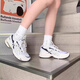 Japanese ASIS GEL-1090 couple casual shoes men and women sports casual comfortable retro trendy dad shoes Mi gray blue 1203a243-021 23 36 0MM